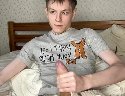 Three Days Abstinence Ends in Twink Bed Flooding