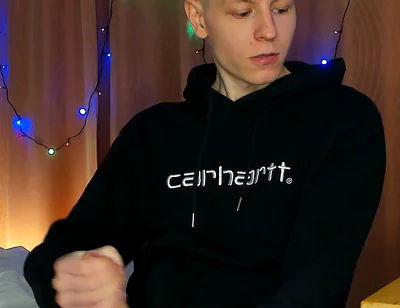 Young Stud's Ecstatic Cum-filled Finish