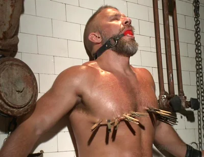 Muscled Hunk Dirk Caber Relentlessly Tormented