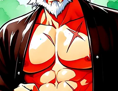 Anime and Manga Inspired Erotic Man Art Set