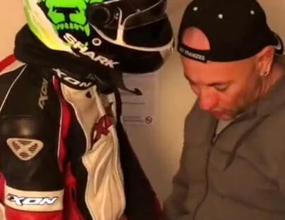 Humiliation at the hotel with fetish outfits biker