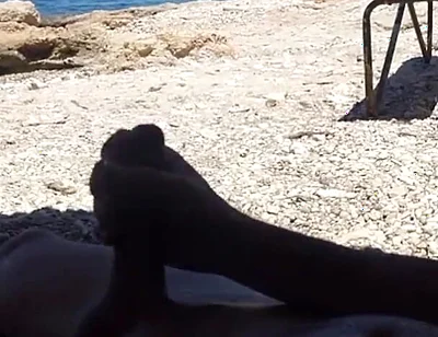 Masturbation on The Beach