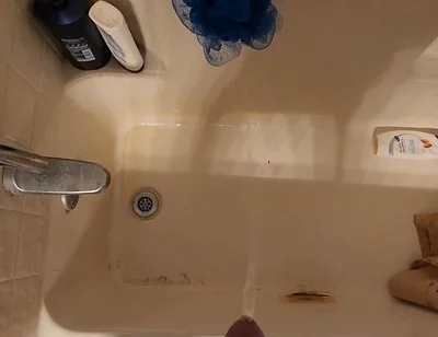 Pissing in the Tub.