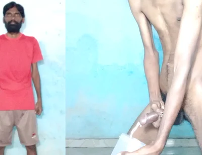 Rajesh Playboy 993 Masturbating Big Cock and Cumming in the Jar Nude Jerking Blowjob Handjob Big Cumshot