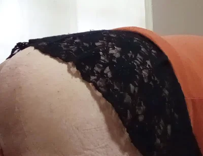 I Feel Very Hot and I Dress in My Very Sexy Black Skirt.