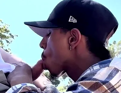 Blowjob Cock Sucking Caught! Big Uncut Cock!