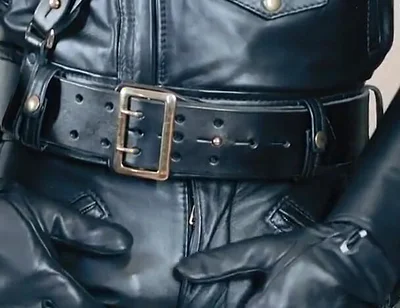 Leather Uniform Close up [alternate Take]