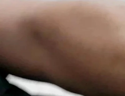 Dani in Black Pantyhose with Big Cum