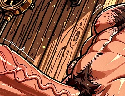 Horny Boxers Showing Athletic Bodies and Monster Cocks