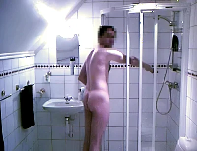 Humping Pee and Shower Masturbation