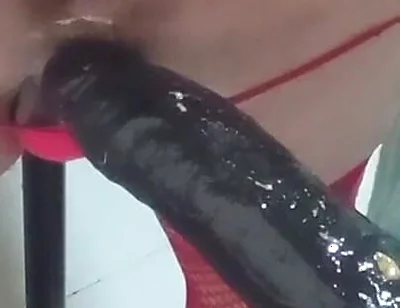 I Really Feel Very Hot, and I Put on My Short Skirt That Doesn't Cover Anything.