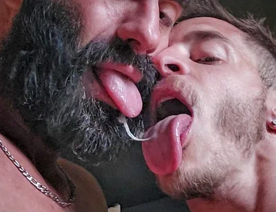 Setpdad and Stepson POV. Bearded Master Fucks Dave Wikkinson.
