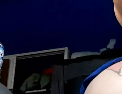 Sissy Crossdresser with a Tattooed Ass Hole