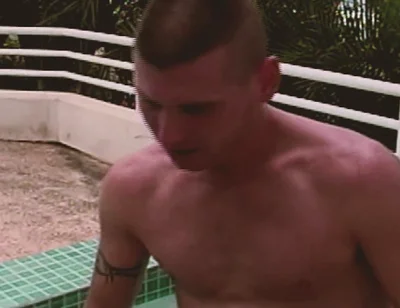 Gay Island Scene-4_gay Anal Threesome in the Pool with a Latino Friend