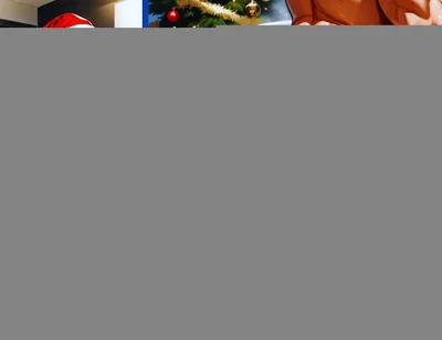 Old, Chubby Gay Man Shows off His Big, Round Ass While Being Fucked Dressed as Santa Claus. Anime Hentai Animation