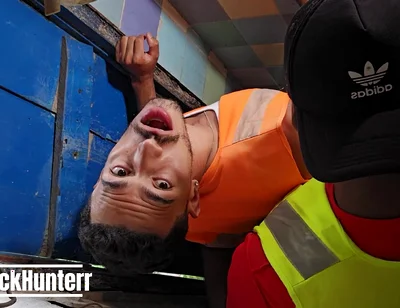 Two Employees Making Out in the Bathroom