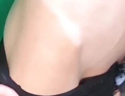 Black Lacy Tiny Thong