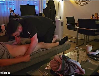 20 Year Old Stepbrother Of A Girlfriend Wants To Try It The First Time With A Guy