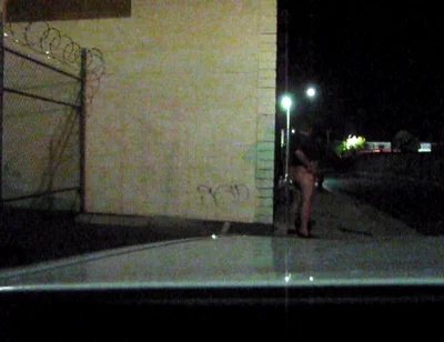 Nighttime Sidewalk Cum