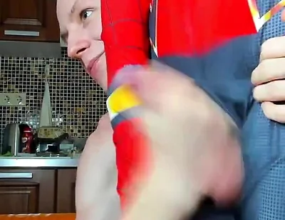 Play and Jerk off Your Superhero's Dick!