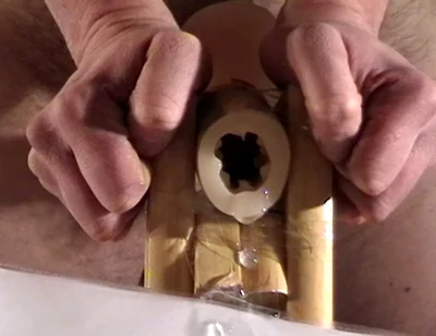 Long Fleshlight Pussy Stand Fuck Masturbation