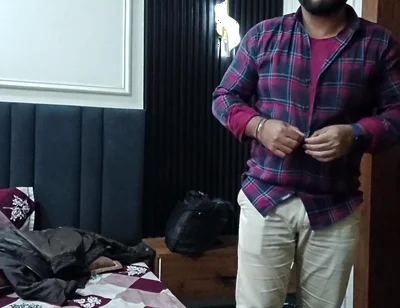 Mature Indian Man Jerking off Alone in His Room 4K Video