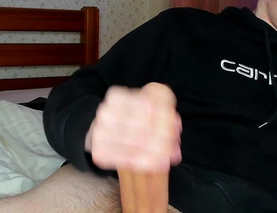 Alone in Dorm 18yo Edges to Shaking Orgasm