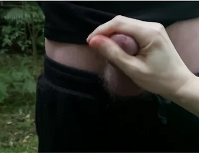 Mutual Handjob Outdoors