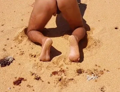 Ladysilva Shemale on the Beach What a Hot Ass in Bikini