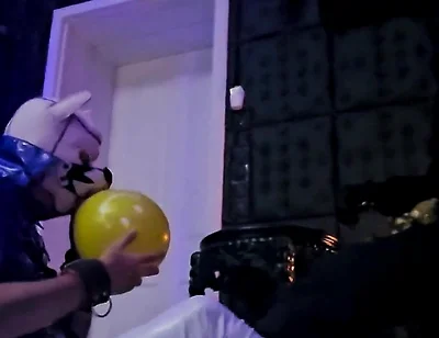 Playing Puppies Sneakers,smelly Socks,feets and the Yellow Balloon