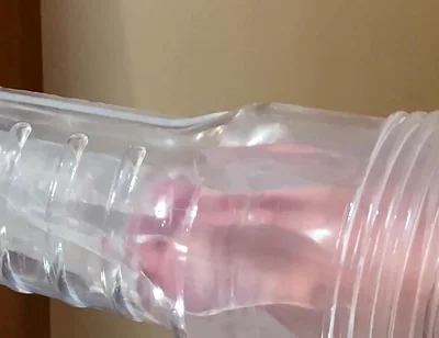 Hairy Bear Pumps the Fuck Out of His Fleshlight