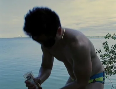 Lake Day Mood: Oiled up, Flexing, and Shamelessly Showing off-because Some Reflections Deserve a Standing Ovation.