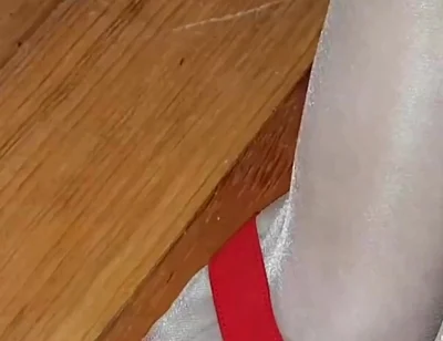 Curvy Legs, Nude Pantyhose and Hot Red Nails and Shoes