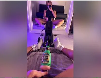 Japanese Boy Fap With Piston Machine