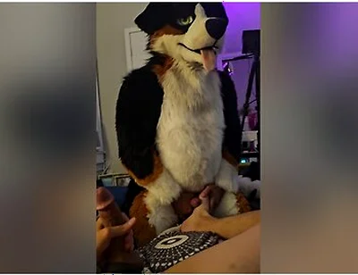 Lewdmindedlynx Helps Angrybarks Through His Rut Week Cums Inside And On His Feet Paws