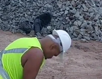 The Workers Were Alone on the Site and Look What They Did