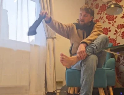 Sweaty Boot and Feet Worship After a Hards Day Work