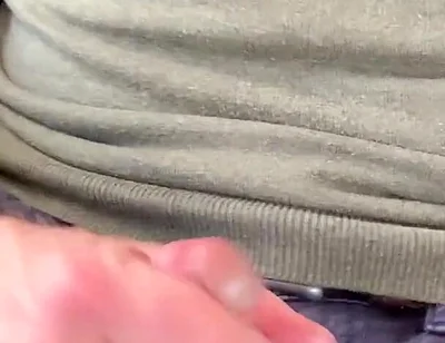 Jerking-off on the Train, Thick Cum