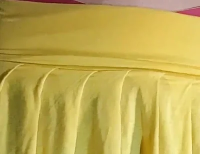 Yellow Miniskirt with Yellow Shorts