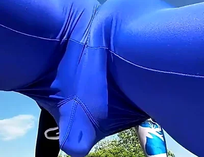 I Cum Without Taking off My Spandex After Getting Horny Working Out in Leggings