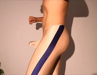 I Love These Leggings That Fit the Shape of My Cock.