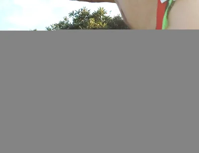 My Thong Rips While Running and I Get Caugh Nude by a Cyclist