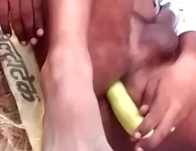 Hot Indian Sexy Amateur Teen Boy Hard Ass Fucking with Big Cucumber the Outdoor Forest Ass Licking Part 2 Cucumber Fucking