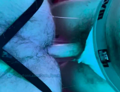 Hairy Cum Dump Jock Strap Bear Cub Gets Bred Raw & Bareback Rough & Hardcore in His Fat Gaping Ass Hole in the Sex Sling