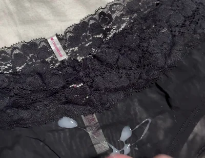Cum on Wife’s Panties 6
