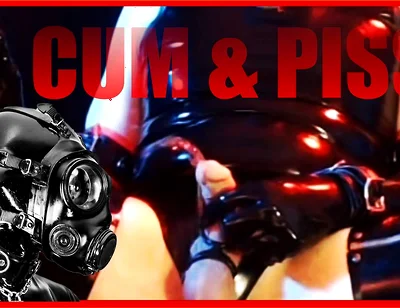 Cum and Piss in Rubber