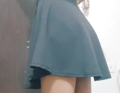 Sissy Femboy Strokes Her Cock