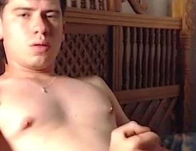 A Big Pink Cock Spilling Latin Milk