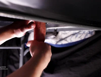 Guy 61 and His Massive Cock Came by My Studio on His Way Home for the Holidays