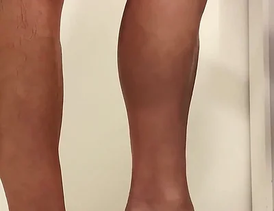 I forgot to put lotion, so I’ll have to do this again